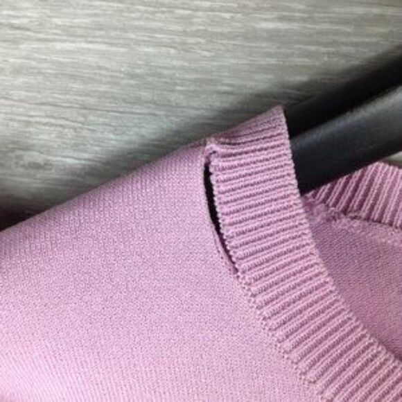 Halogen Pink Stripe Sweater size XS - Picture 6 of 8